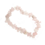 Rose Quartz Chip Bracelet