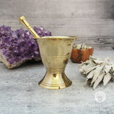 Brass Mortar and Pestle (Small)