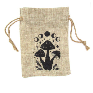 Mushroom Moon Phase Spell Bag