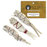 White Sage Cuties (Package of 3)