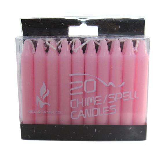 Pink Mini Spell Candle (Box of 20)