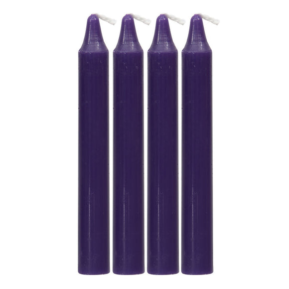 Purple Mini Spell Candle (Pack of 4)