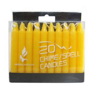 Yellow Mini Spell Candle (Box of 20)