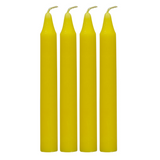 Yellow Mini Spell Candle (Pack of 4)