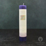 Crystal Journey Herbal Magic Candle - Creativity