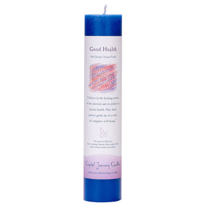 Crystal Journey Herbal Magic Candle - Good Health