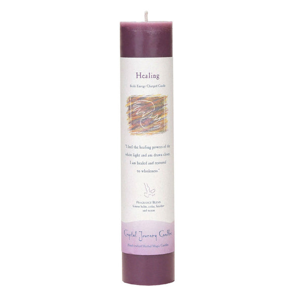 Crystal Journey Herbal Magic Candle - Healing