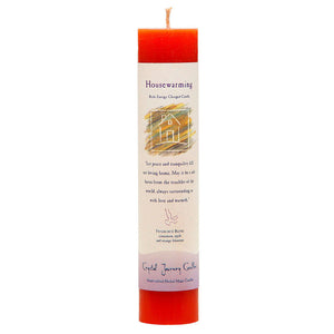 Crystal Journey Herbal Magic Candle - Housewarming