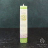 Crystal Journey Herbal Magic Candle - Abundance