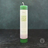 Crystal Journey Herbal Magic Candle - Money