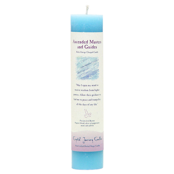 Crystal Journey Herbal Magic Candle - Ascended Masters and Guides
