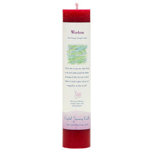 Crystal Journey Herbal Magic Candle - Wisdom