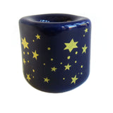 Celestial Chime Candle Holder (Blue and Gold)
