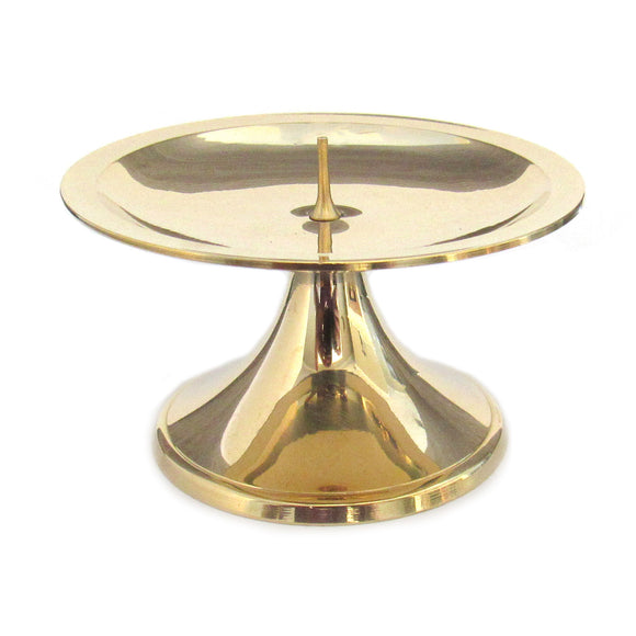 Brass Spike Candle Holder