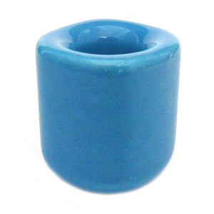 Ceramic Chime Candle Holder (Light Blue)