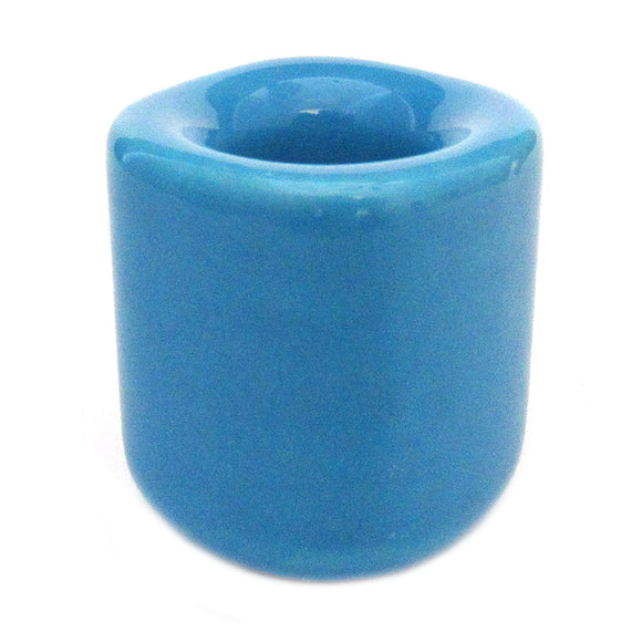 Ceramic Chime Candle Holder (Light Blue)