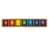 Seven Chakras Candle Holder Set