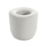 Ceramic Chime Candle Holder (White)
