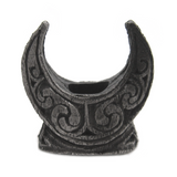 Pewter Mini Crescent Moon Candle Holder