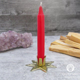 Faery Star Chime Candle Holder (Gold)