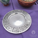 Zodiac Round Plate (5 Inches)
