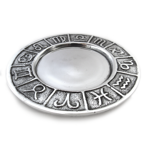 Zodiac Round Plate (5 Inches)