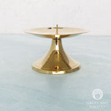 Brass Spike Candle Holder