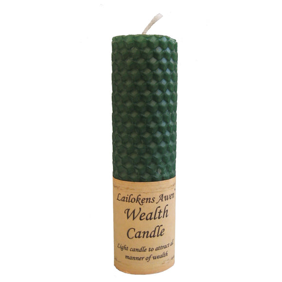 Lailokens Awen Wealth Candle
