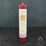 Crystal Journey Herbal Magic Candle - Courage