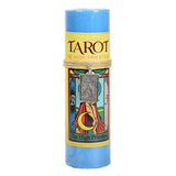 The High Priestess Tarot Pillar Candle with Pewter Pendant