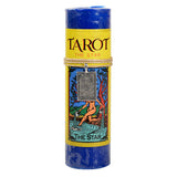 The Star Tarot Pillar Candle with Pewter Pendant