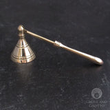 Brass Mini Candle Snuffer (Smooth Style)
