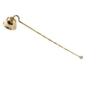 Brass Candle Snuffer with Twisted Handle