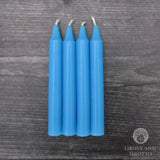 Light Blue Mini Spell Candle (Box of 20)