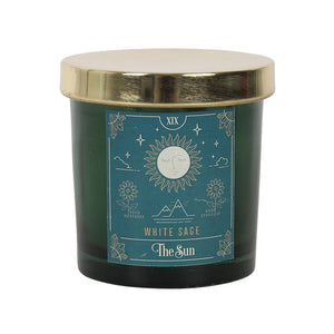 The Sun (White Sage) Tarot Candle