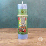 The Magician Tarot Pillar Candle with Pewter Pendant