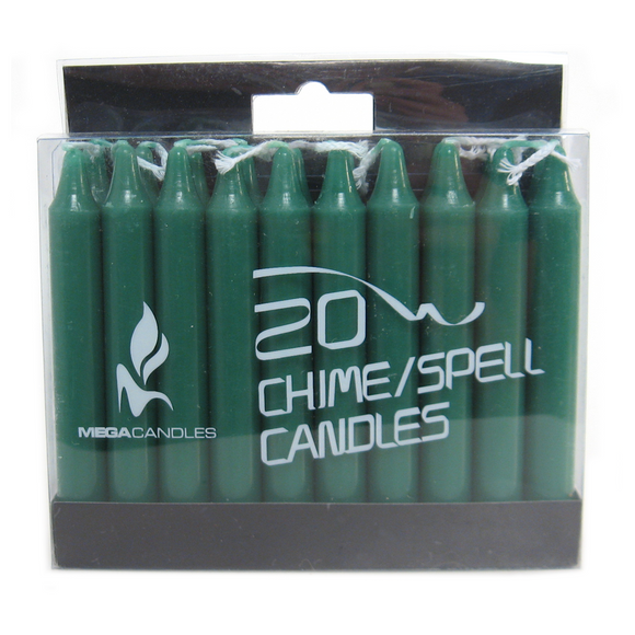 Green Mini Spell Candle (Box of 20)