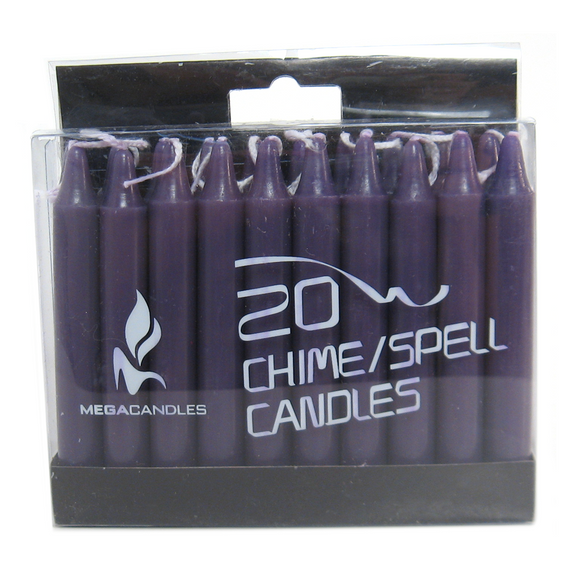 Purple Mini Spell Candle (Box of 20)