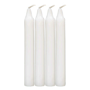 White Mini Spell Candle (Pack of 4)