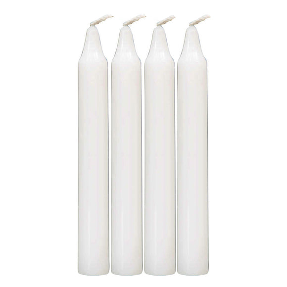 White Mini Spell Candle (Pack of 4)
