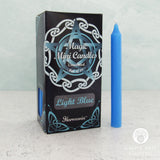 Light Blue Mini Candles (Box of 20)