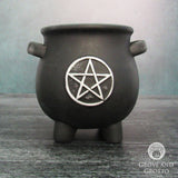 Pentagram Cauldron Planter Pot