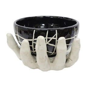 Skeleton Hand Ceramic Dish