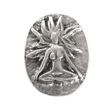 Charms of Avalon Pewter Pocket Stone Seek Spirit