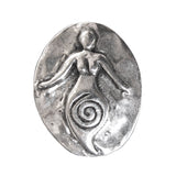 Charms of Avalon Pewter Pocket Stone Protect