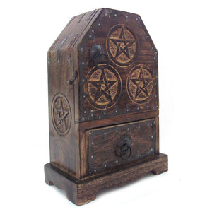Medieval Pentagram Chest