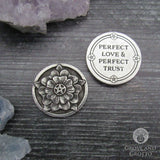 Witches' Wisdom Pewter Pocket Stone (Choose Style)