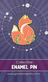 Fox Enamel Pin