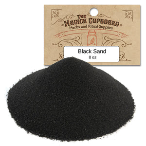 Sand for Incense Burners (8 oz) - Black