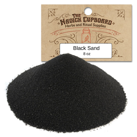 Sand for Incense Burners (8 oz) - Black